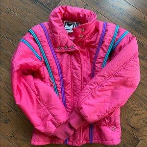 CUTE vintage Obermeyer cropped ski jacket vintage size 10